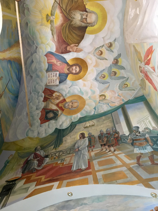 Роспись храма св. Николая в Троекурове