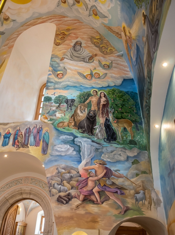 Роспись храма св. Николая в Троекурове