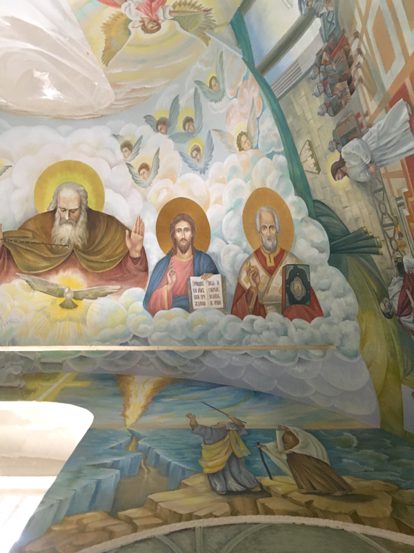 Роспись храма св. Николая в Троекурове