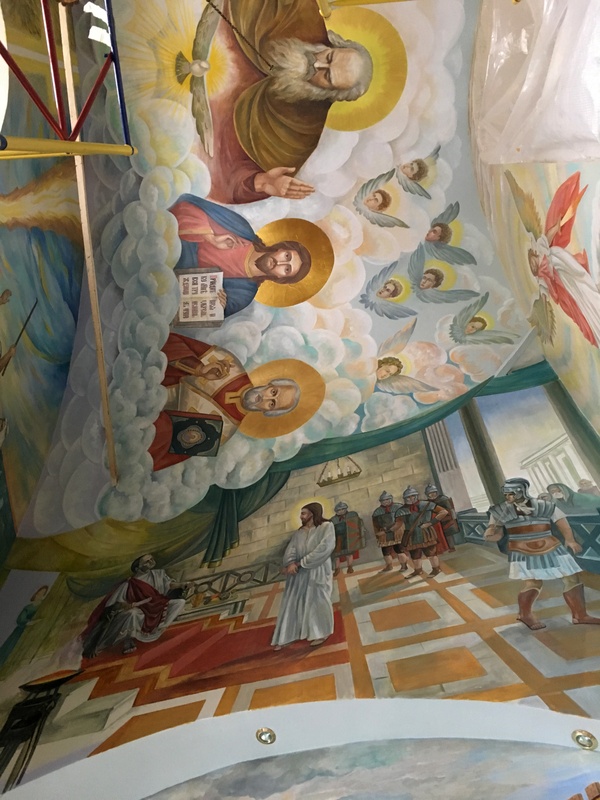 Роспись храма св. Николая в Троекурове