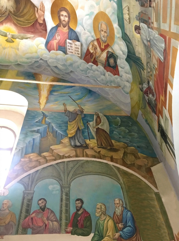 Роспись храма св. Николая в Троекурове