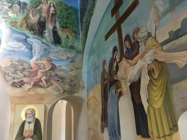 Роспись храма св. Николая в Троекурове
