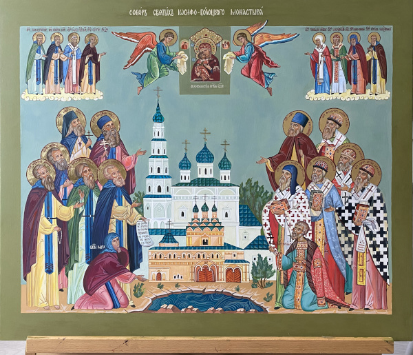 Собор святых Иосифо-Волоцкого монастыря
